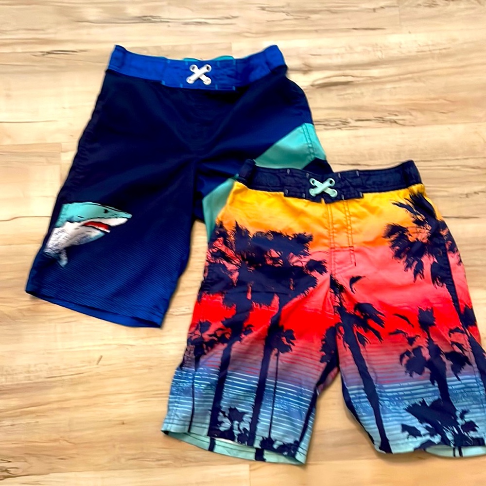 Boys L (12/14) swim trunk lot